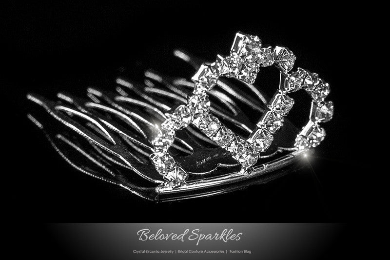 Tavla Petite Rhinestone Ornament Tiara | Rhinestone - Beloved Sparkles
- 1